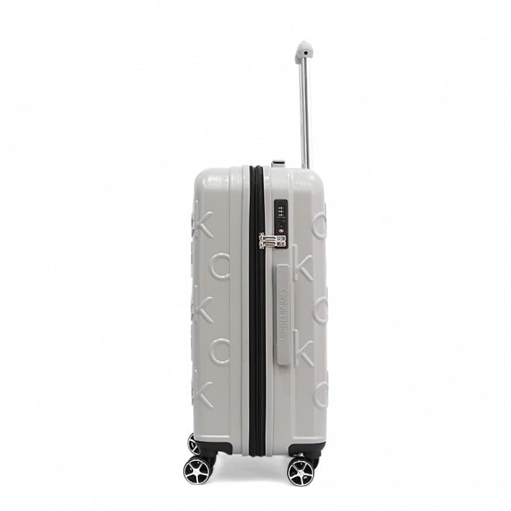 Calvin Klein Insignia Luggage Large Size Grey color