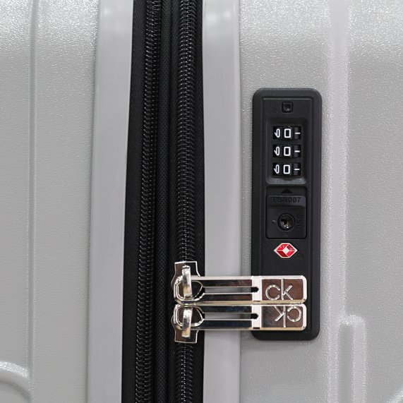 Calvin Klein Insignia Luggage Large Size Grey color