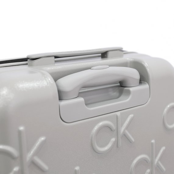 Calvin Klein Insignia Luggage Large Size Grey color