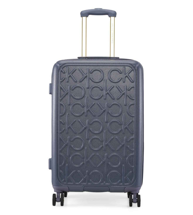 Calvin Klein Big Monogram color Denim Large Size Luggage