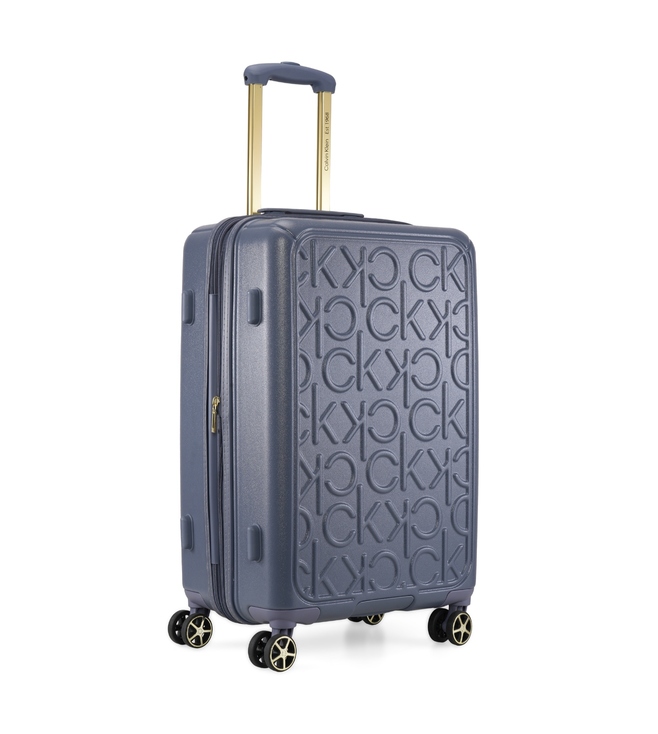 Calvin Klein Big Monogram color Denim Large Size Luggage