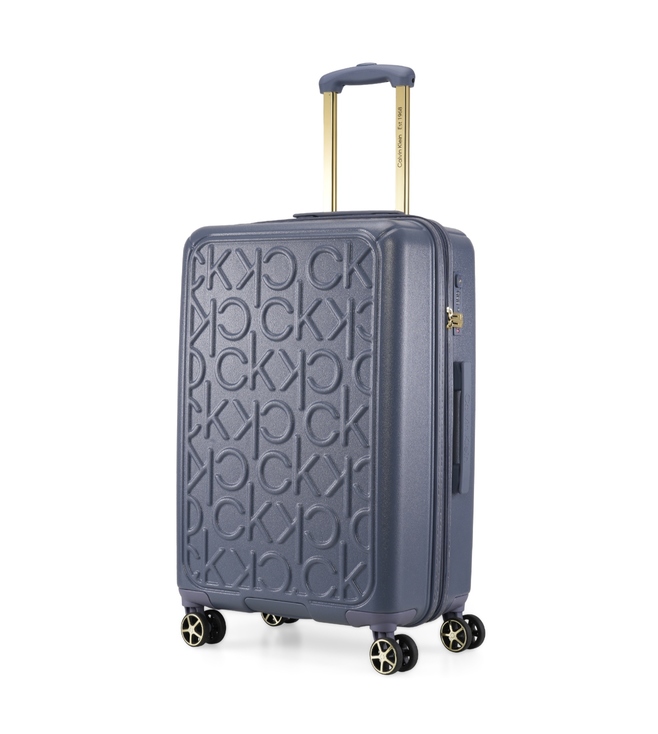 Calvin Klein Big Monogram color Denim Large Size Luggage