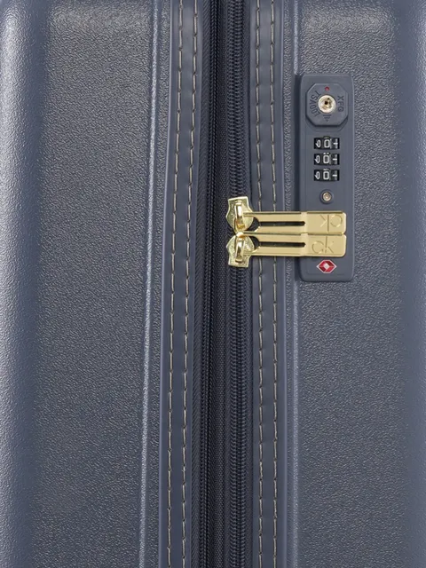 Calvin Klein Big Monogram color Denim Small Size Luggage