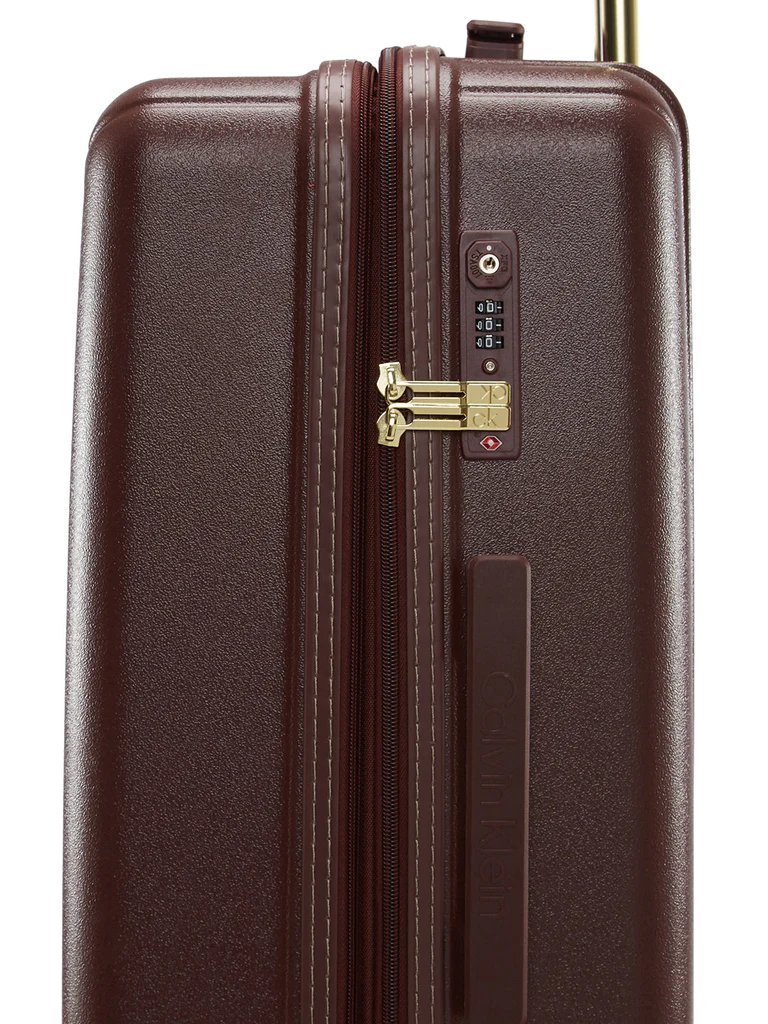 Calvin Klein Big Monogram color Rum Raisen Large Size Luggage