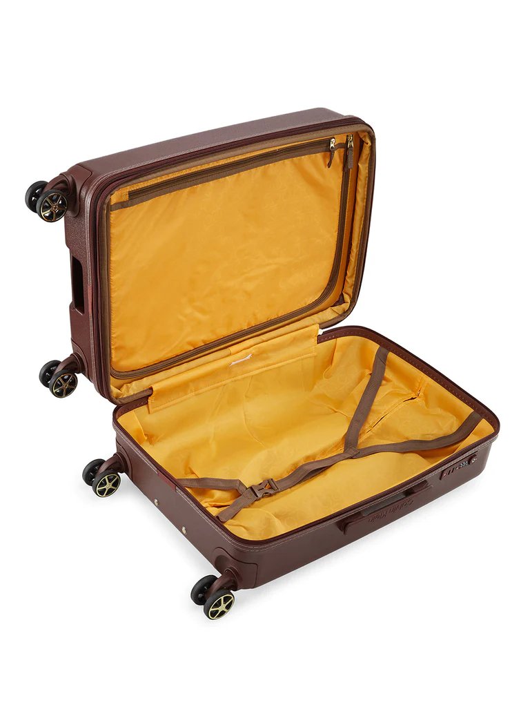 Calvin Klein Big Monogram color Rum Raisen Large Size Luggage