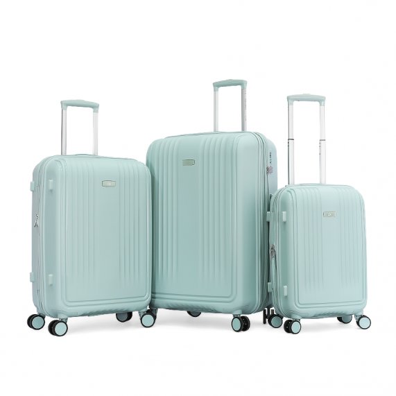 Calvin Klein SUSTAIN Luggage Large Size Pale Blue Color