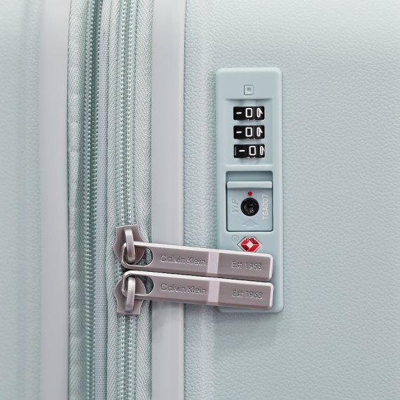 Calvin Klein SUSTAIN Luggage Large Size Pale Blue Color