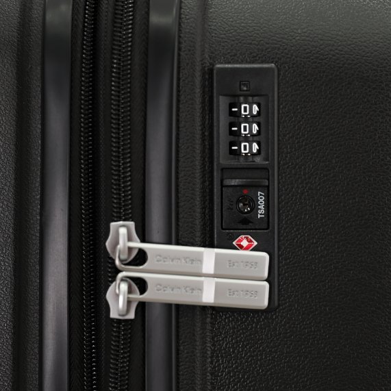 Calvin Klein SUSTAIN Luggage Large Size Black color