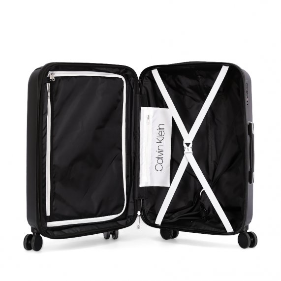 Calvin Klein SUSTAIN Luggage Large Size Black color