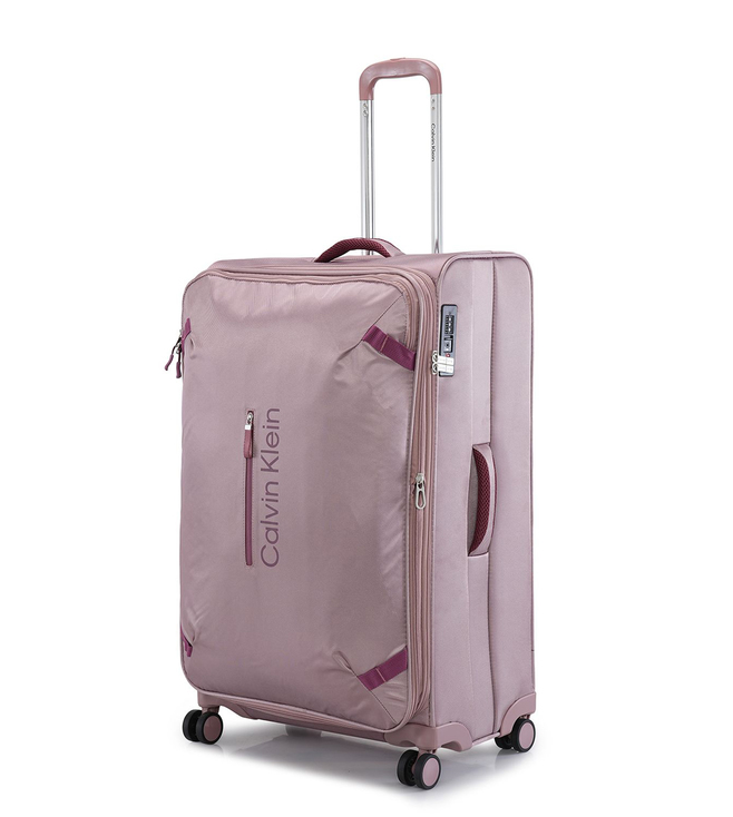 Calvin Klein Rock Away Luggage Large Size Rose color