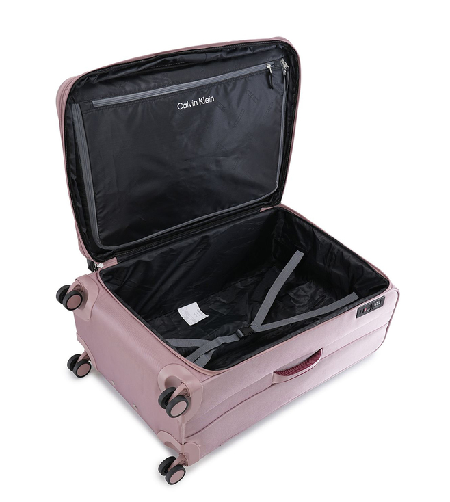 Calvin Klein Rock Away Luggage Large Size Rose color
