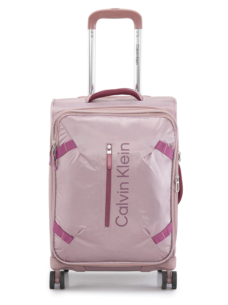 Calvin Klein Rock Away Luggage Cabin Size Rose color