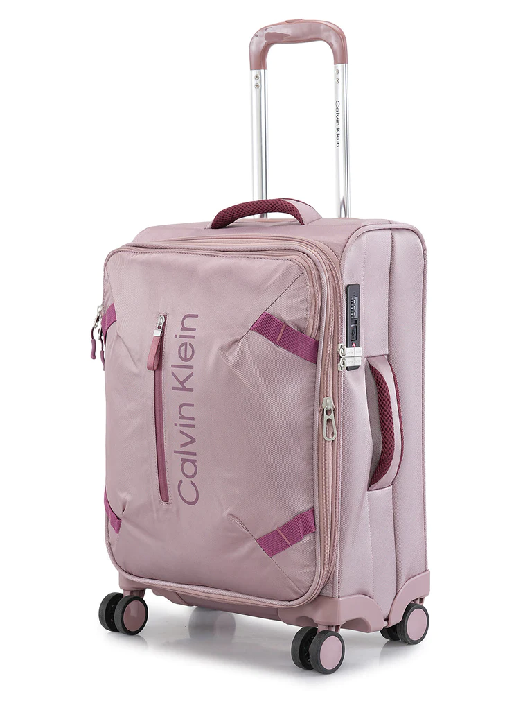 Calvin Klein Rock Away Luggage Cabin Size Rose color