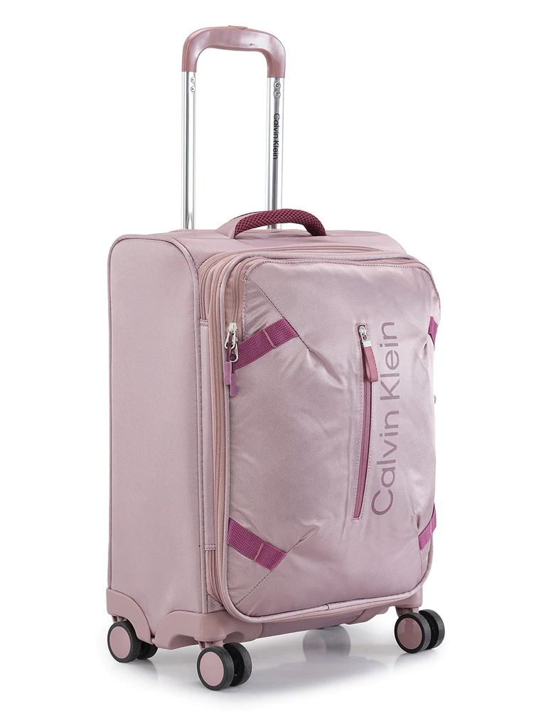 Calvin Klein Rock Away Luggage Cabin Size Rose color