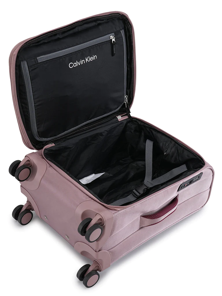 Calvin Klein Rock Away Luggage Cabin Size Rose color