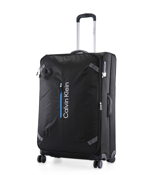 Calvin Klein Rock Away Luggage Large Size Black color