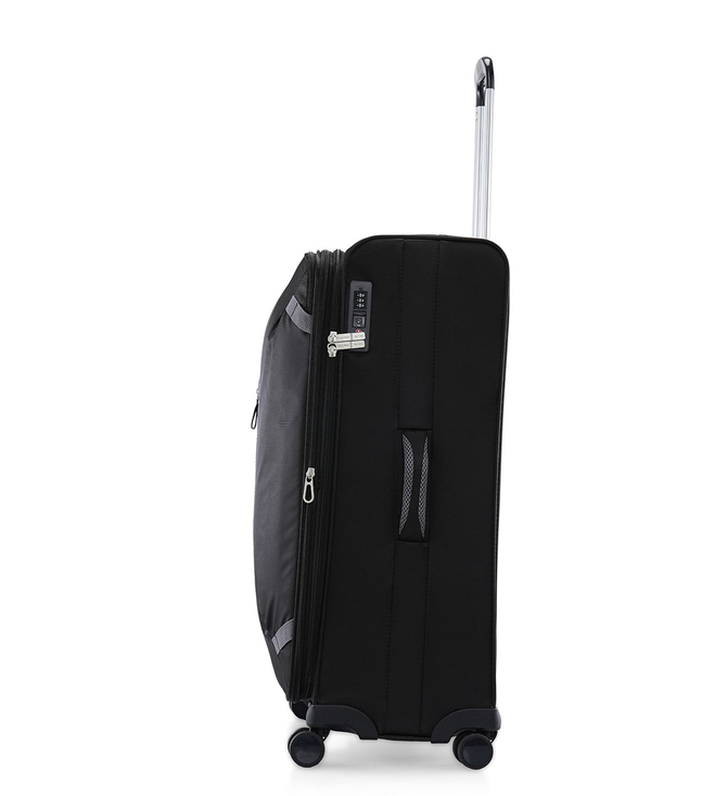 Calvin Klein Rock Away Luggage Large Size Black color