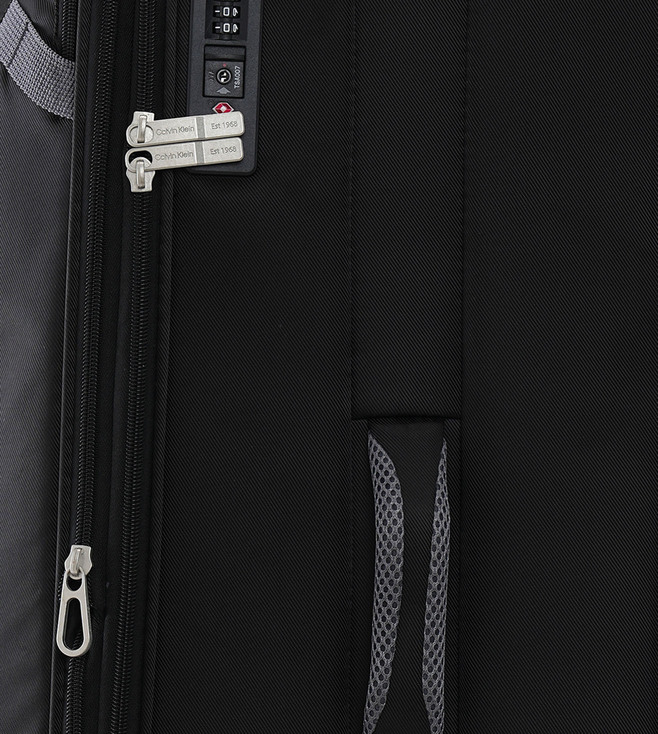Calvin Klein Rock Away Luggage Large Size Black color