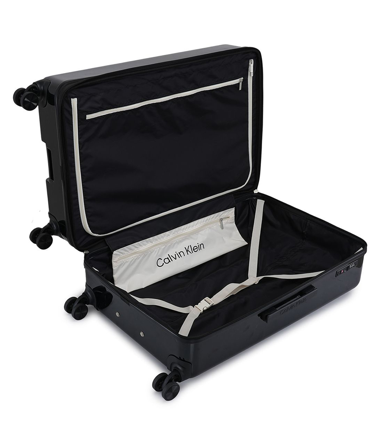 Calvin Klain Black Rider Luggage Large Size Black Color Luggage