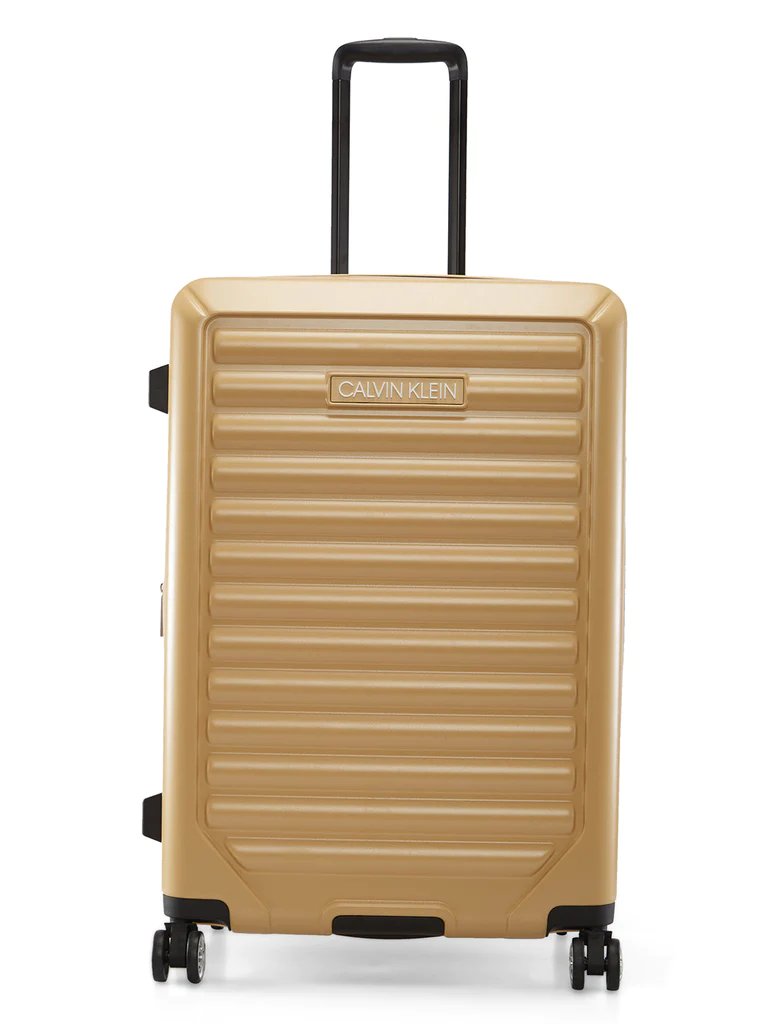 Calvin Klein Odyssey Luggage Large Size New Wheat color