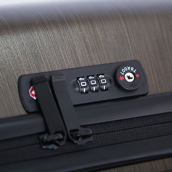 Calvin Klein South Hampton Luggage Large Size Violet Ice color