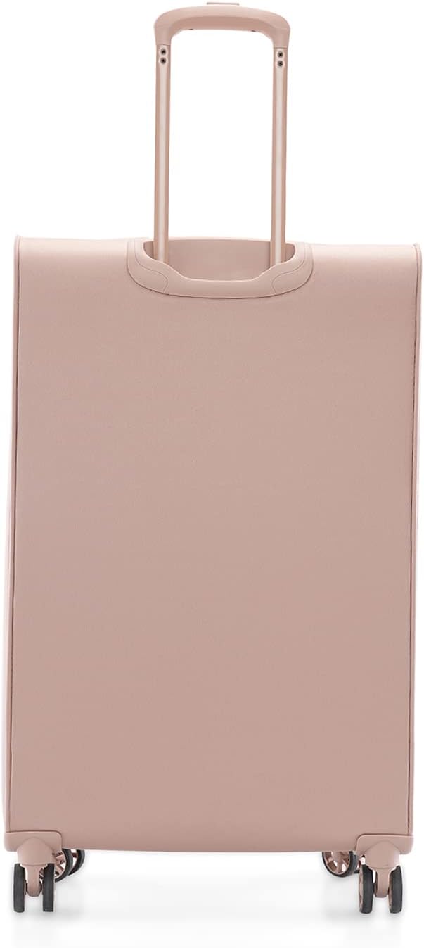 DKNY SWEET DREAMS Cappuccino Luggage - Large Size Lightweight Spinner Suitcase with TSA Lock