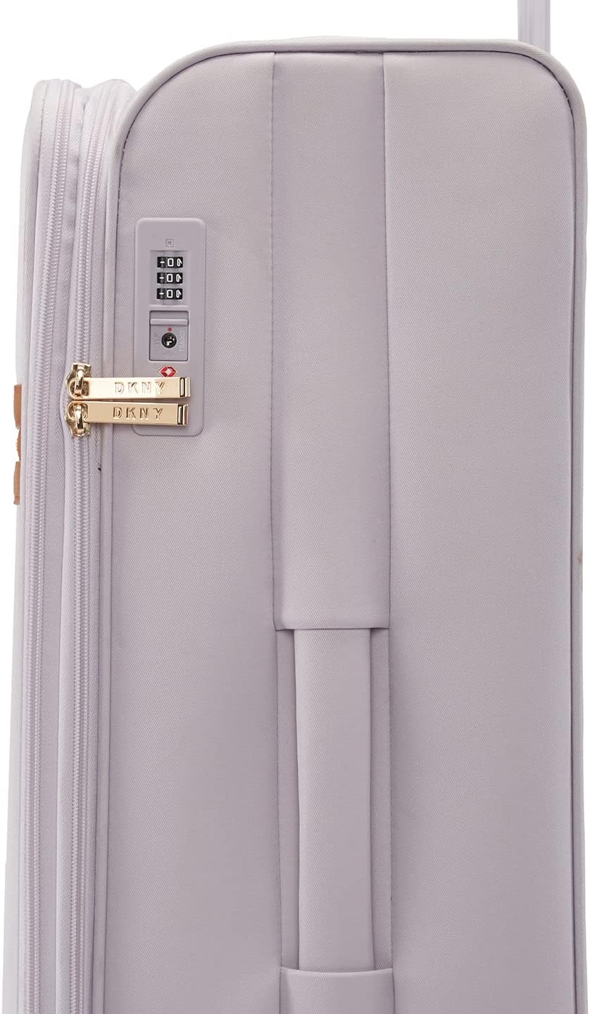 DKNY SWEET DREAMS Lavender Luggage - Large Size Lightweight Spinner Suitcase with TSA Lock