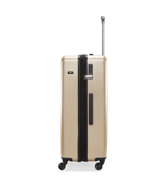 DKNY NEW YORKER CHAMPAGNE Luggage - Large Size Lightweight Spinner Suitcase Set with TSA Lock