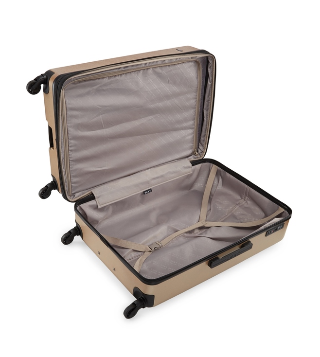 DKNY NEW YORKER CHAMPAGNE Luggage - Large Size Lightweight Spinner Suitcase Set with TSA Lock
