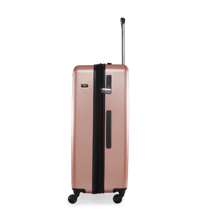 DKNY NEW YORKER ROSE GOLD Luggage - Large Size Lightweight Spinner Suitcase Set with TSA Lock