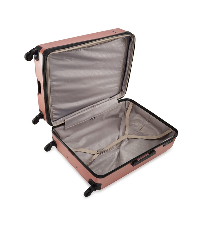 DKNY NEW YORKER ROSE GOLD Luggage - Large Size Lightweight Spinner Suitcase Set with TSA Lock
