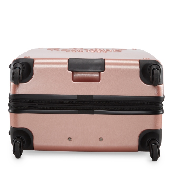 DKNY NEW YORKER ROSE GOLD Luggage - Large Size Lightweight Spinner Suitcase Set with TSA Lock