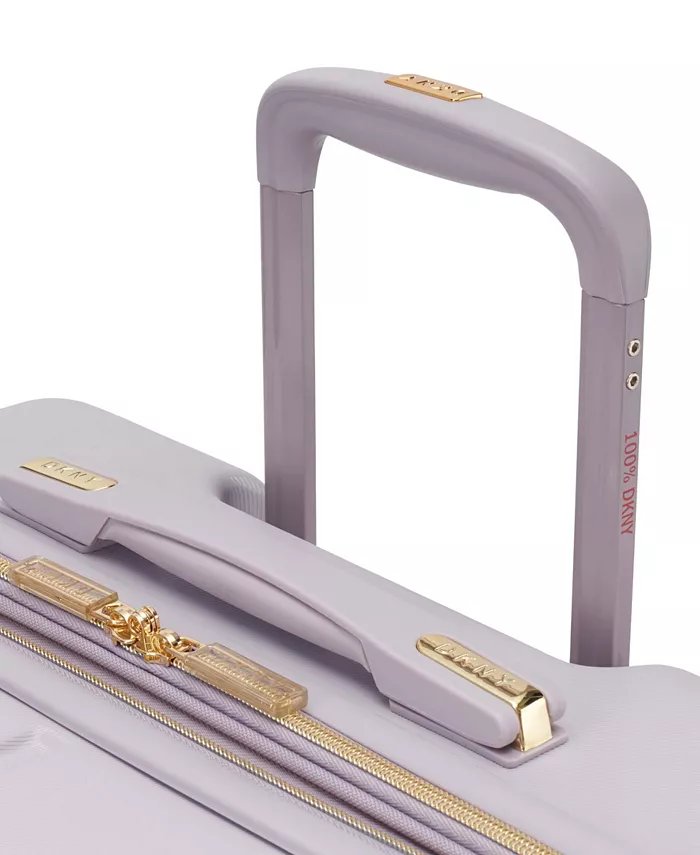 DKNY BIAS HS Lavender Luggage - Large Size Lightweight Spinner Suitcase Set with TSA Lock