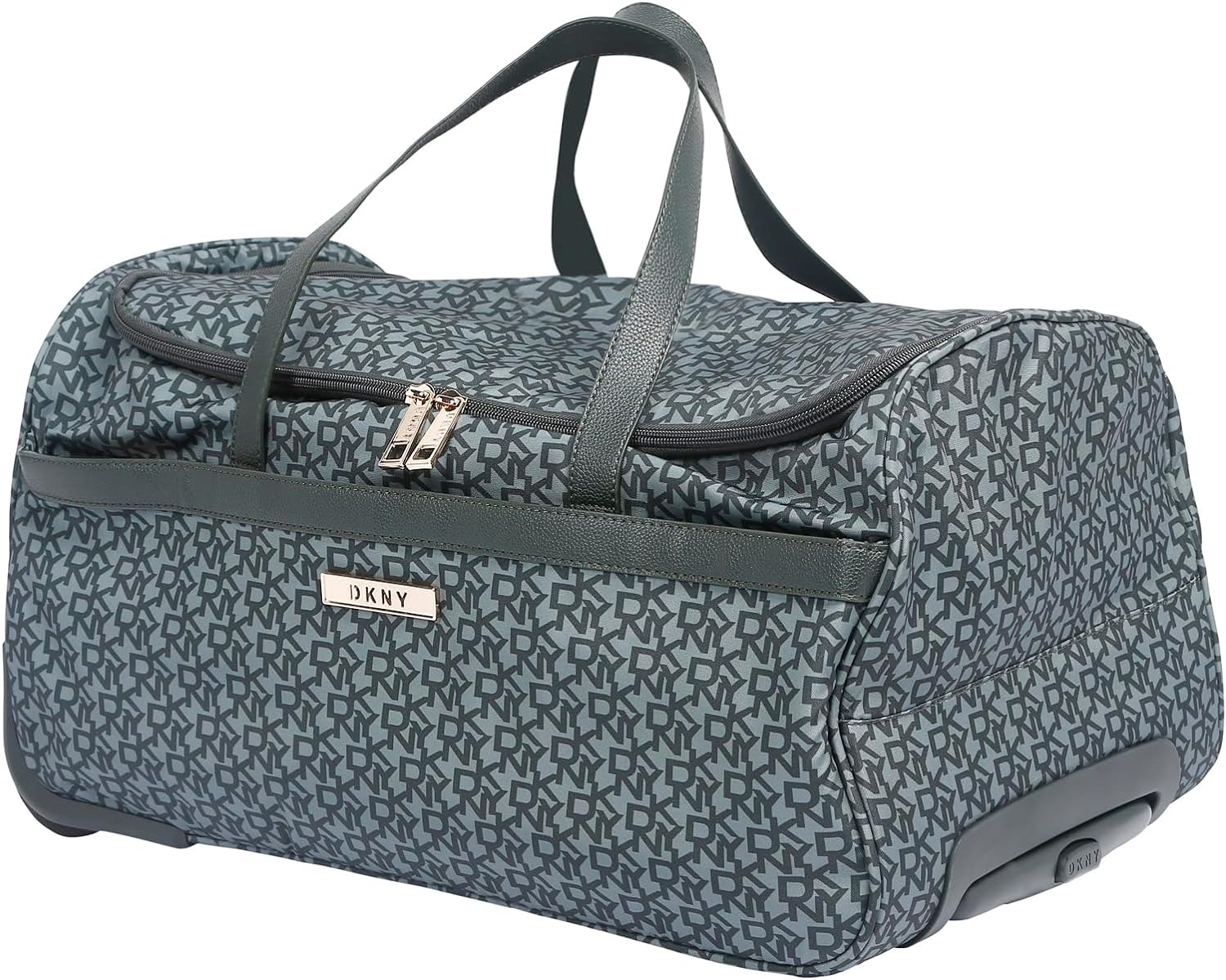 DKNY VINTAGE SIGNATURE WHEELED Duffle Bag
