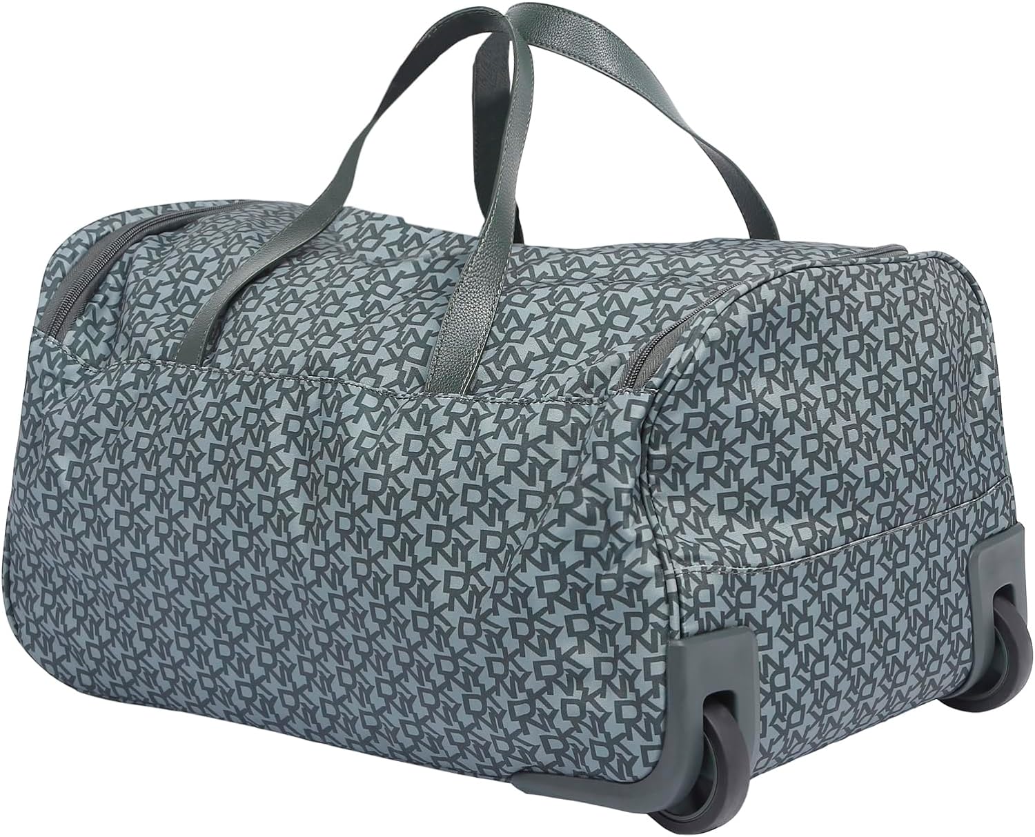 DKNY VINTAGE SIGNATURE WHEELED Duffle Bag