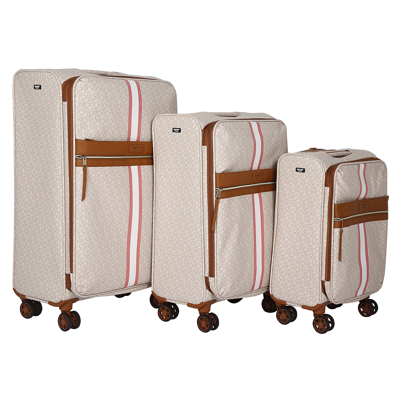 DKNY SIGNATURE STRIP CREAM Luggage