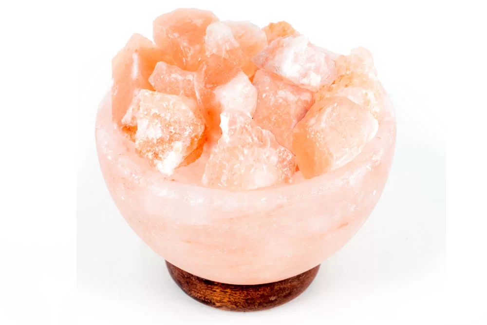 Himalayan Salt Lamp 6" Bowl with Chunks