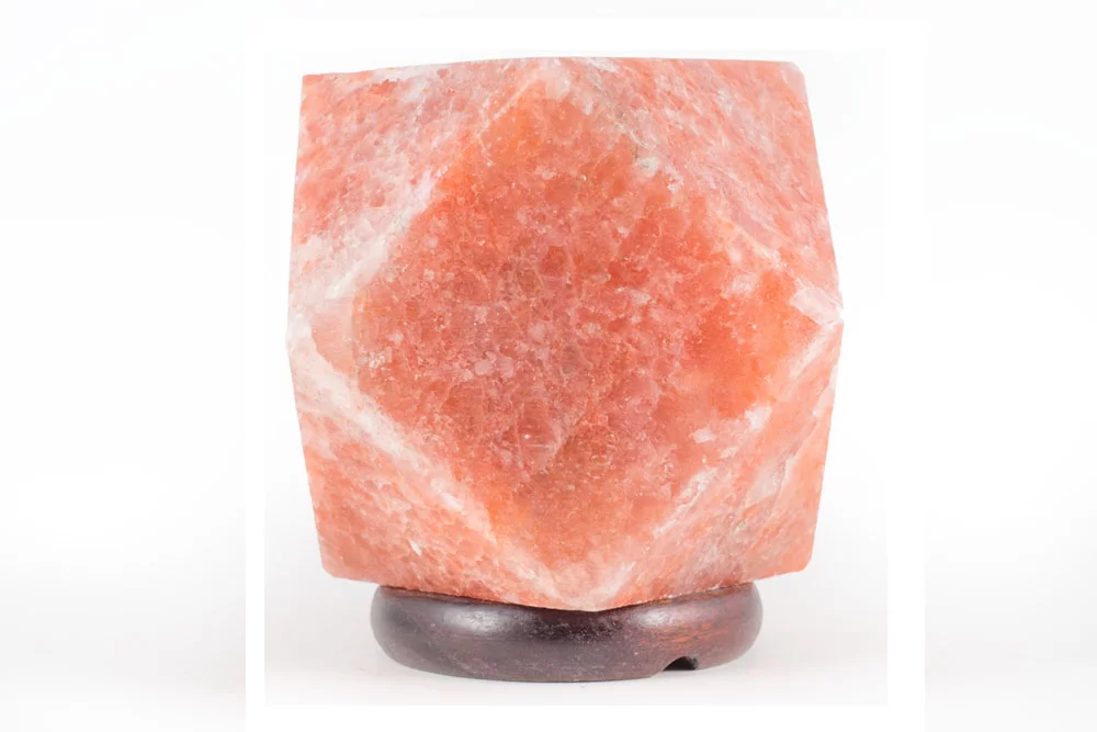 Himalayan Salt Lamp Diamond Shaped