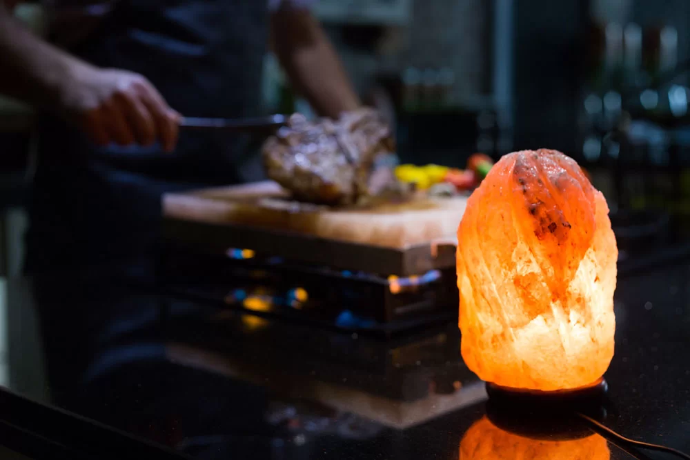 Himalayan Salt Lamp Flame Shaped