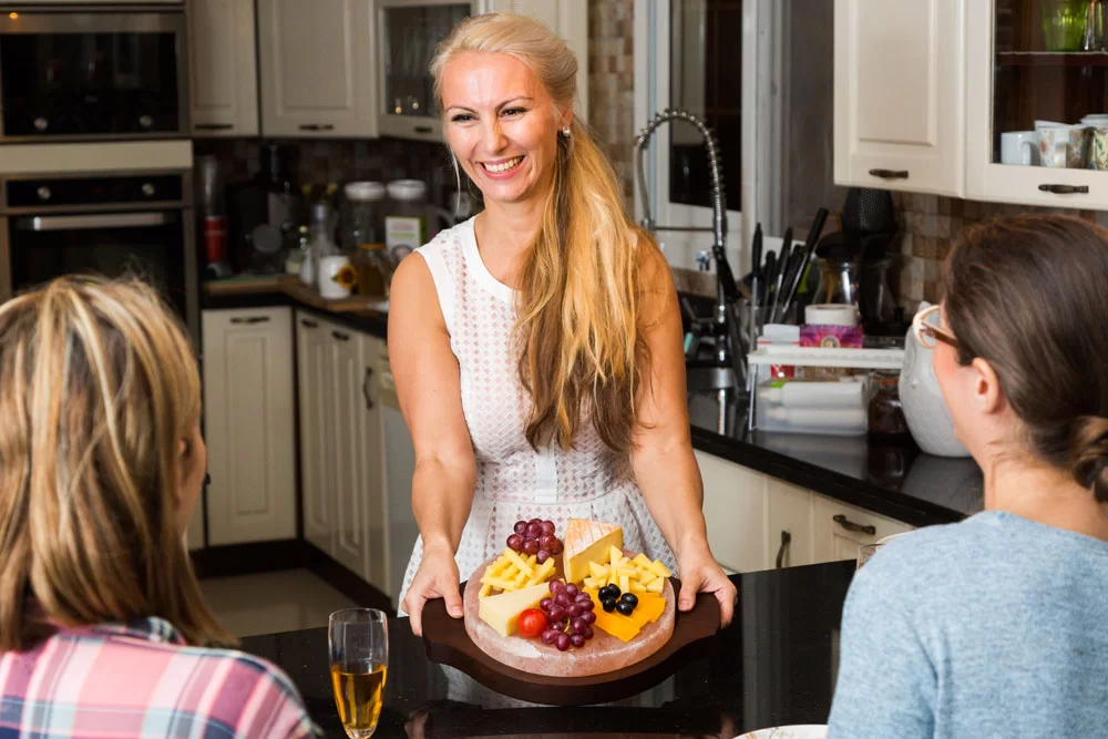 Himalayan Salt Plate Round (25cm x 4cm)