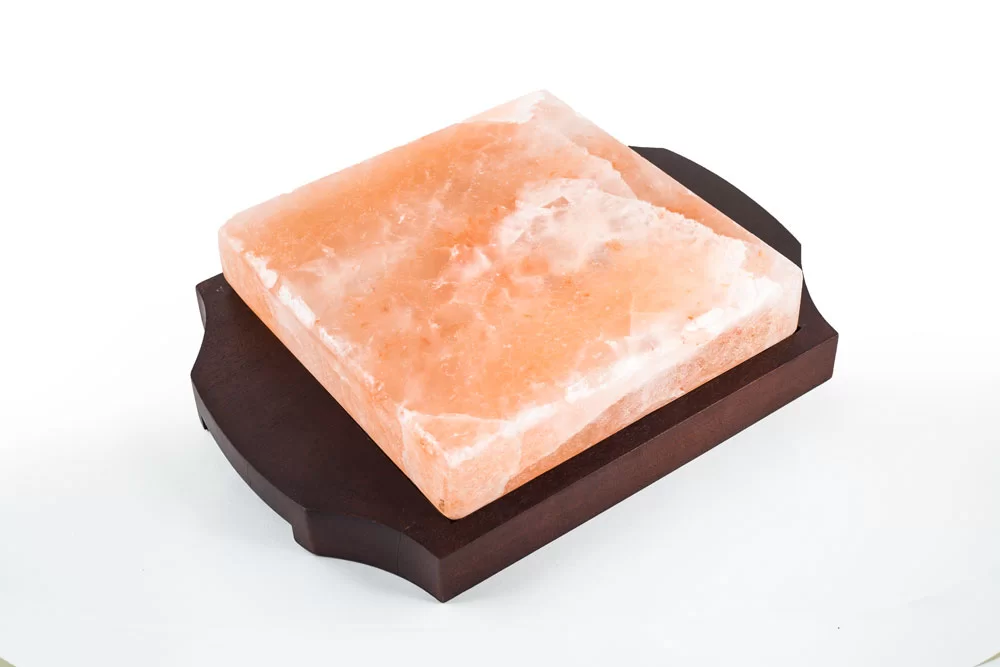Himalayan Salt Plate Square (20cm x 20cm x 4cm)