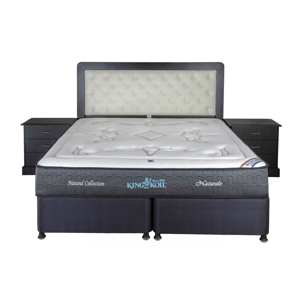 New Natural Mattress with Platform Base