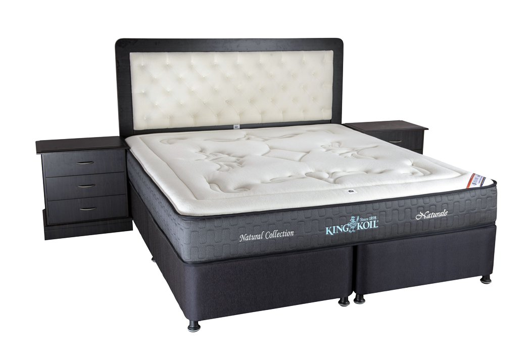 New Natural Mattress with Platform Base