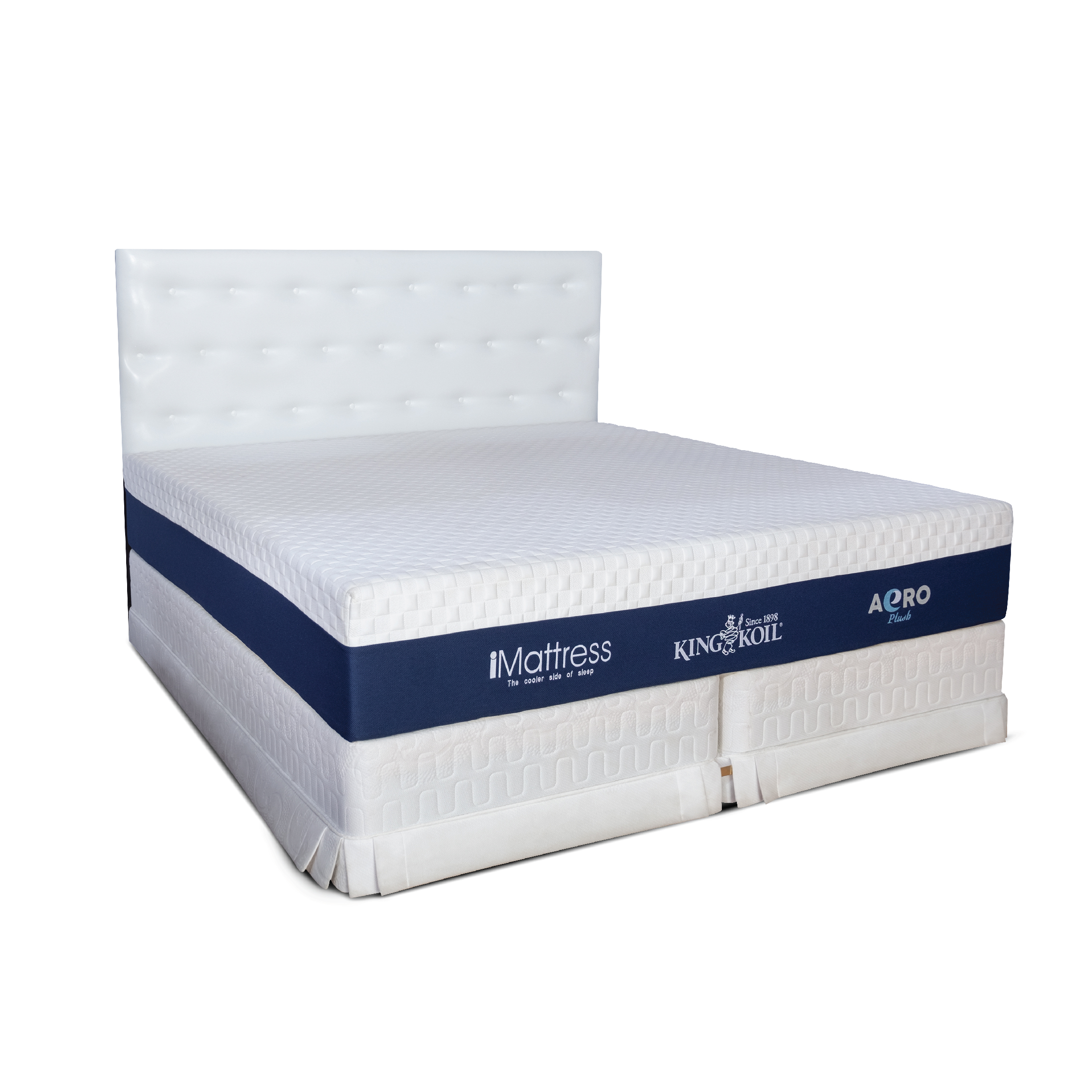 New Aero Plush Mattress with Platform Base