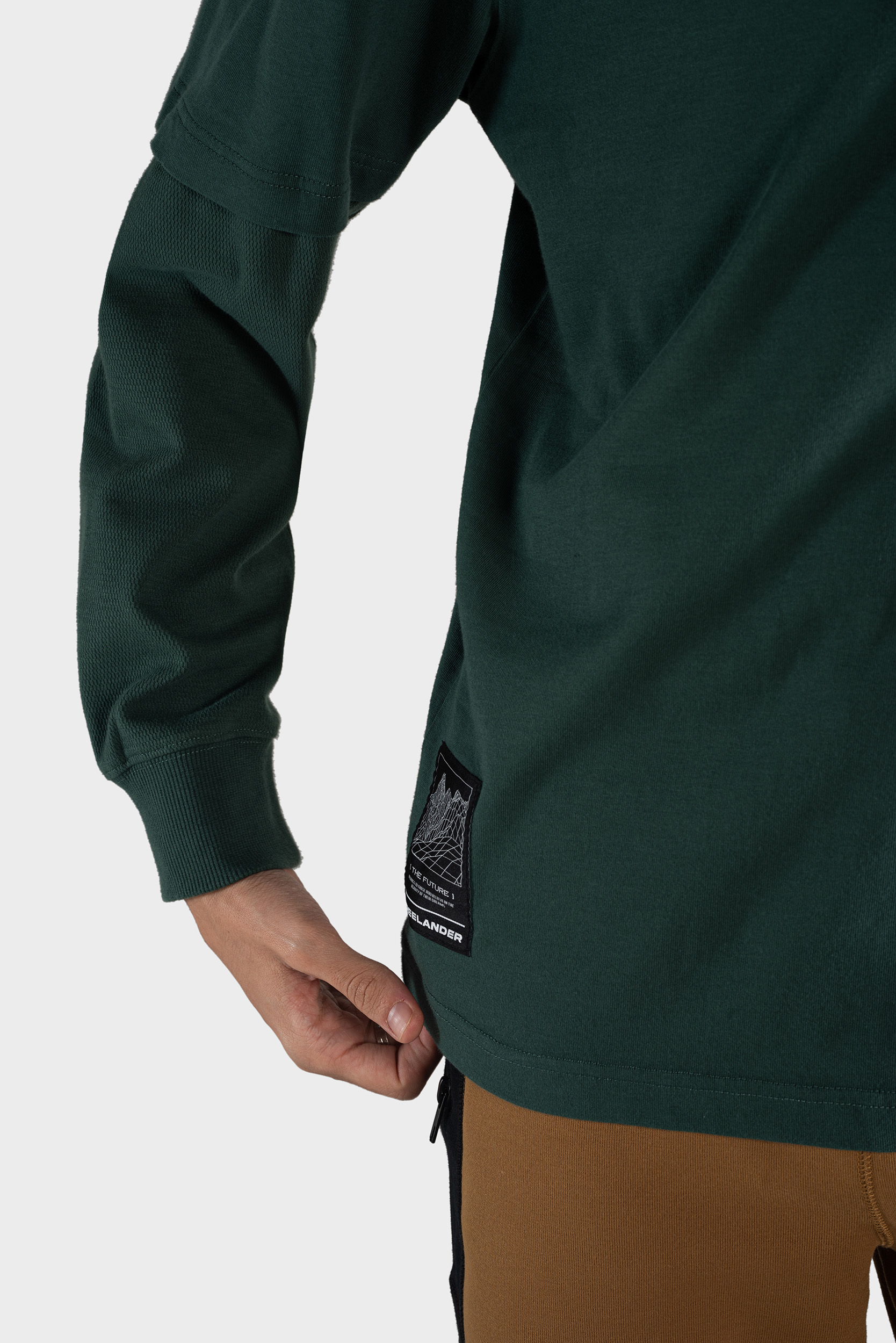 Long Sleeve Knitted T-Shirt