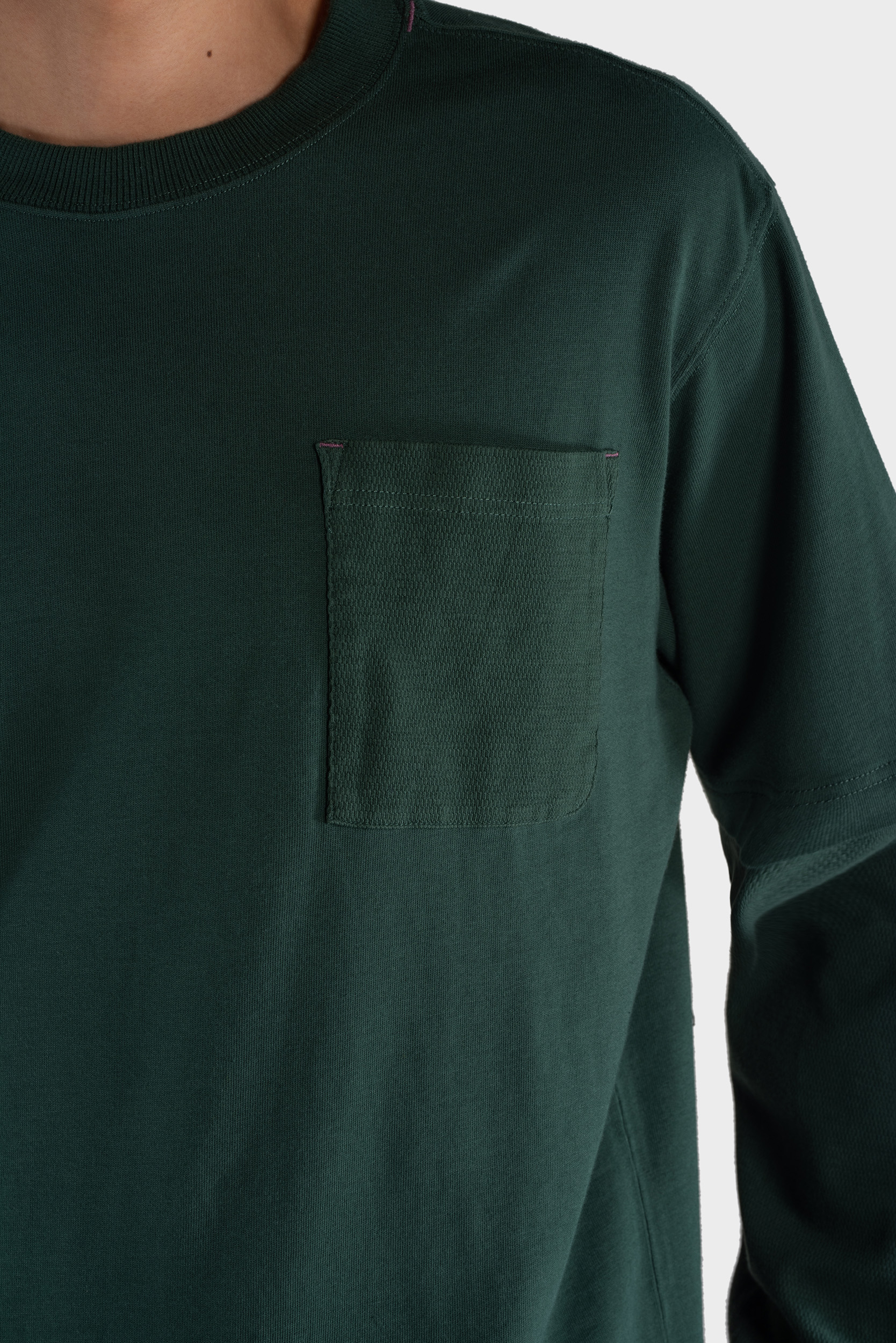 Long Sleeve Knitted T-Shirt