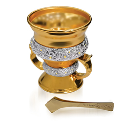 Luxury Bakhoor Burner Coated with 24-Karat Gold - Taif Burner