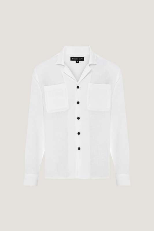 Men Cigar Pocket Shirt