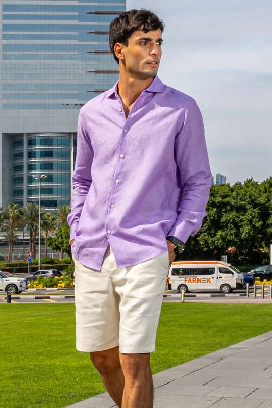 Men Classic Linen Shirt