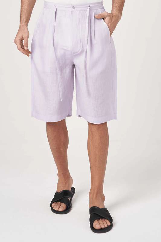 Men Linen Short